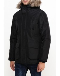 Мужская черная парка от Jack &amp; Jones