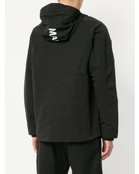 Мужская черная парка от Makavelic