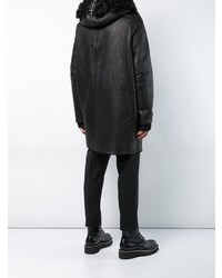 Мужская черная парка от Rick Owens