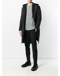 Мужская черная парка от Neil Barrett