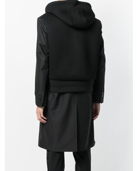 Мужская черная парка от Neil Barrett