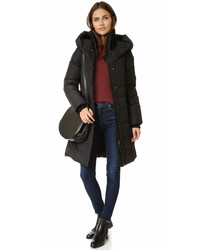 Женская черная парка от Mackage