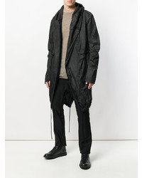 Мужская черная парка от Masnada