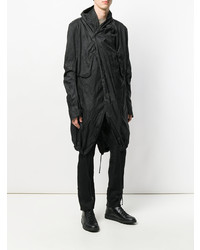 Мужская черная парка от Masnada