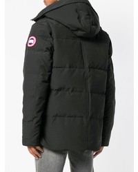 Мужская черная парка от Canada Goose