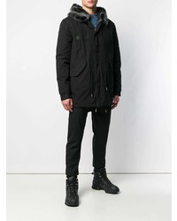 Мужская черная парка от Mr & Mrs Italy