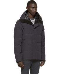 Мужская черная парка от Canada Goose