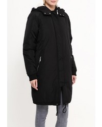 Женская черная парка от Noisy May