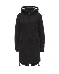 Женская черная парка от Noisy May