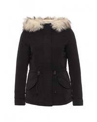 Женская черная парка от Only