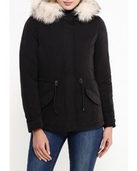 Женская черная парка от Only