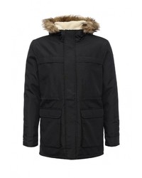 Мужская черная парка от Only &amp; Sons