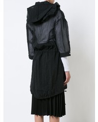 Женская черная парка от Vivetta