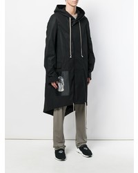 Мужская черная парка от Rick Owens DRKSHDW