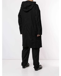 Мужская черная парка от Julius