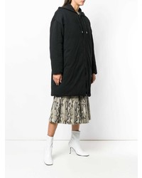 Женская черная парка от MSGM