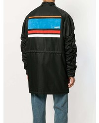 Мужская черная парка от Kenzo