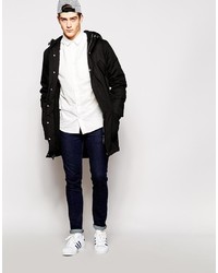 Мужская черная парка от Wesc