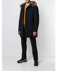 Мужская черная парка от Rrd