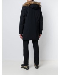 Мужская черная парка от Rrd