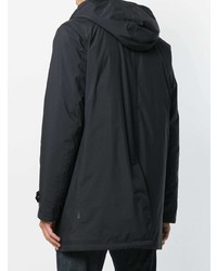 Мужская черная парка от Moncler