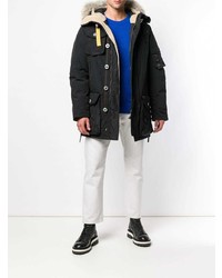 Мужская черная парка от Parajumpers