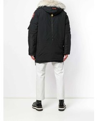 Мужская черная парка от Parajumpers