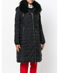 Женская черная парка от Twin-Set