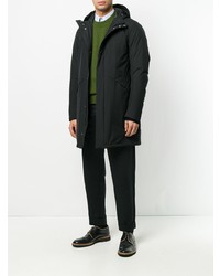 Мужская черная парка от Herno