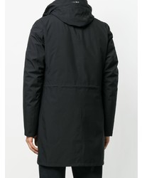 Мужская черная парка от Herno