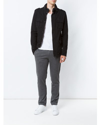 Мужская черная парка от OSKLEN