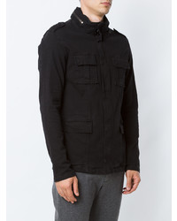 Мужская черная парка от OSKLEN