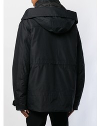 Мужская черная парка от DSQUARED2