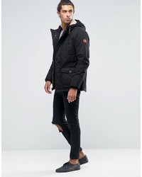 Мужская черная парка от Esprit