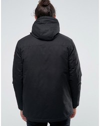 Мужская черная парка от Esprit