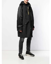 Мужская черная парка от Diesel