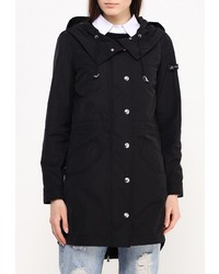 Женская черная парка от Peuterey