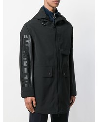 Мужская черная парка от Moncler