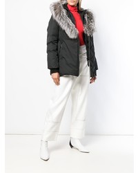 Женская черная парка от Mackage