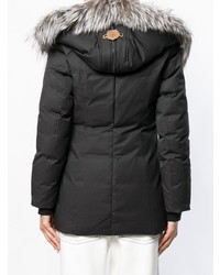 Женская черная парка от Mackage