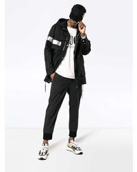 Мужская черная парка от Neil Barrett