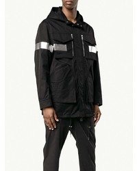 Мужская черная парка от Neil Barrett