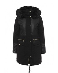 Женская черная парка от River Island