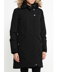 Женская черная парка от Rukka