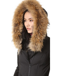 Женская черная парка от Soia & Kyo