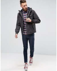 Мужская черная парка от Lee