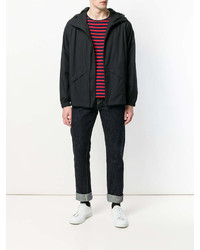 Мужская черная парка от Mauro Grifoni