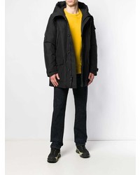 Мужская черная парка от Woolrich