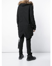 Мужская черная парка от The Viridi-anne