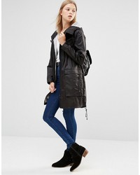 Женская черная парка от Minimum